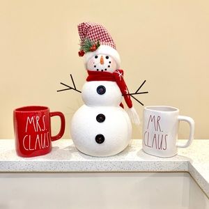 Rae Dun MR & MRS CLAUSE Christmas Mugs